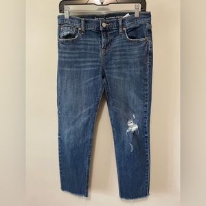 Old Navy boyfriend, straight jeans